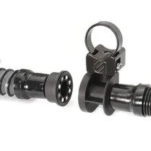Rugged MAC-XC Magnetic Quick-Release for Helmet Air Pumper - Scosche BaseClamp for 2" tube