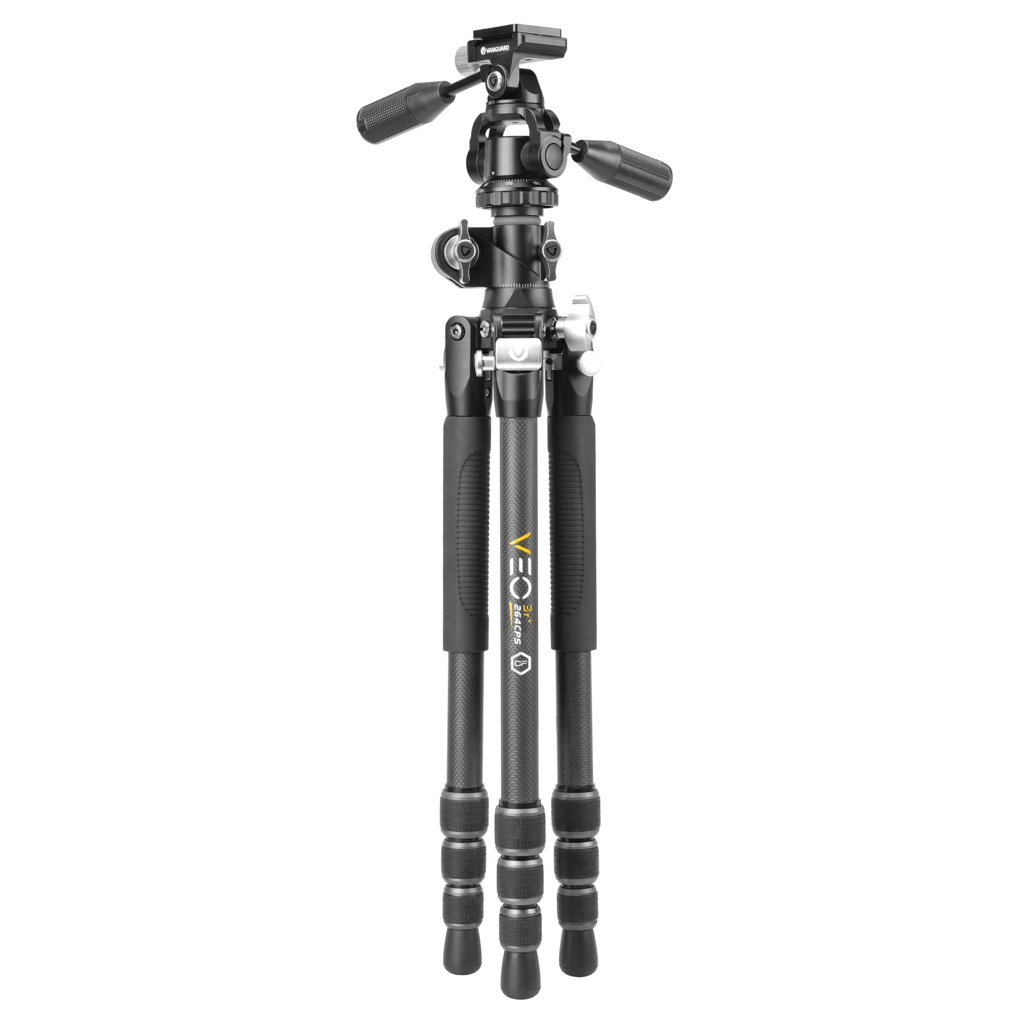 VEO 3T  264CPS Multi-Angle Carbon-Fiber Travel Tripod w/ Pan Head