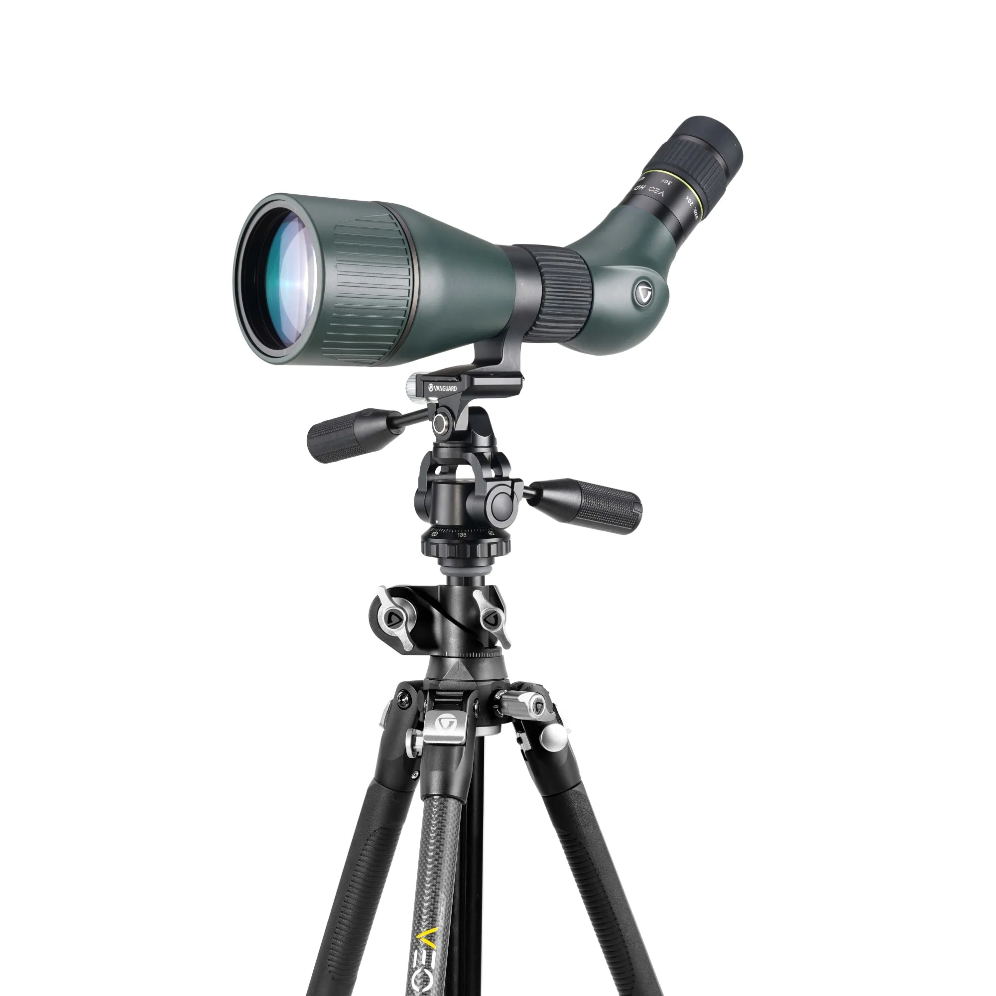 VEO 3T  264CPS Multi-Angle Carbon-Fiber Travel Tripod w/ Pan Head